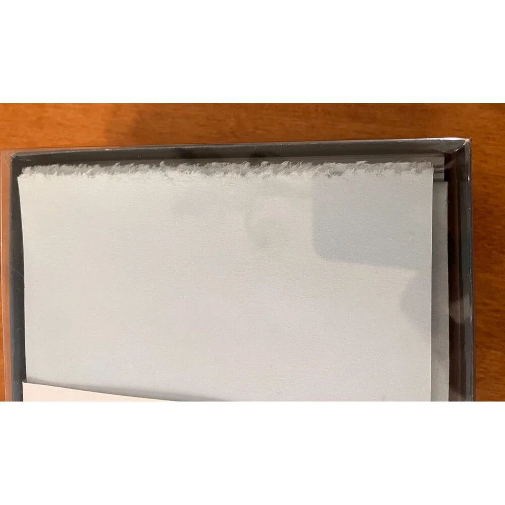 Stewarts Deckle Edge Stationery Baby Blue 100 Sheets 50 Envelopes VINTAGE NEW